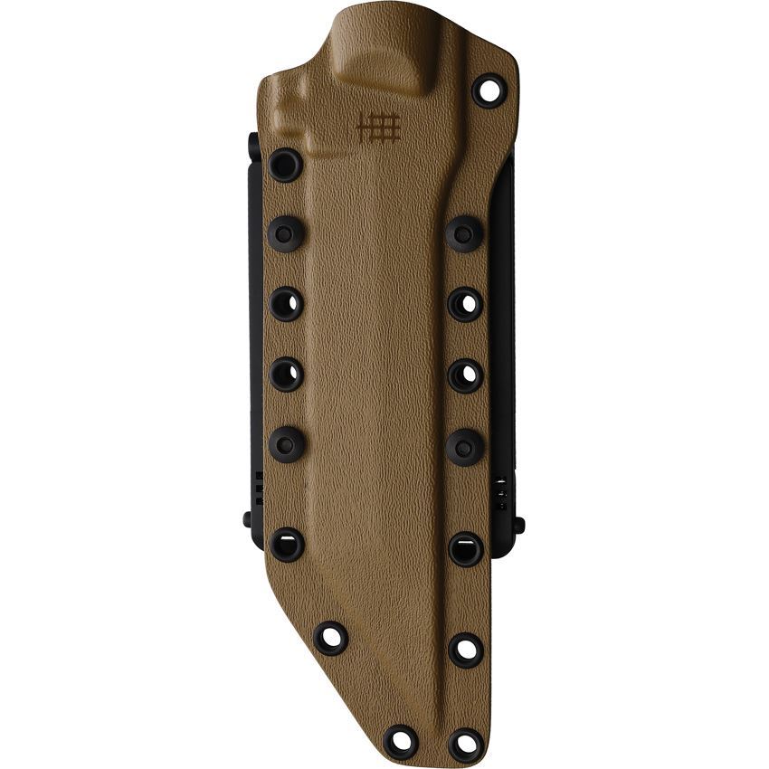 Halfbreed Blades MIK05PDE Medium Infantry Dark Earth Fixed Blade Knife Dark Earth Handles