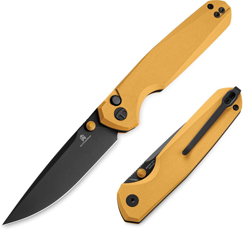 Skip to the end of the images gallery Skip to the beginning of the images gallery Bestechman Velix Button Lock Brand : Bestech Knives Item Number: BTKMK07E