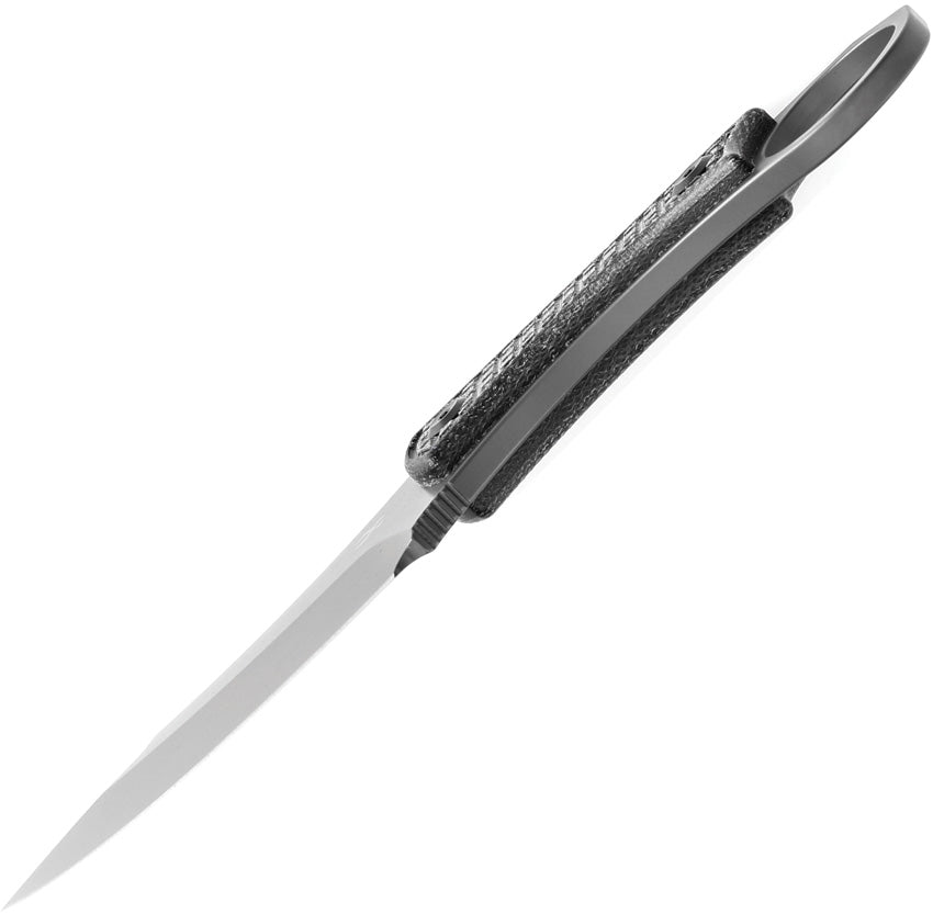 KG004A6 -Kansept Knives Niko Fixed Blade Blk Mic