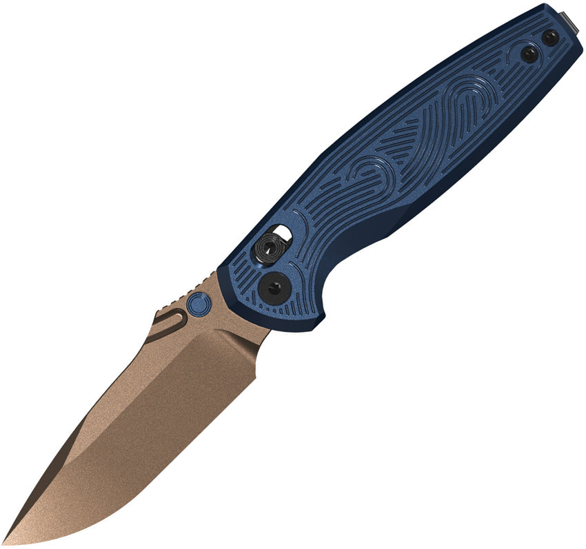 KIV3791A2 -Kizer Cutlery Khamsin Clutch Lock Blue