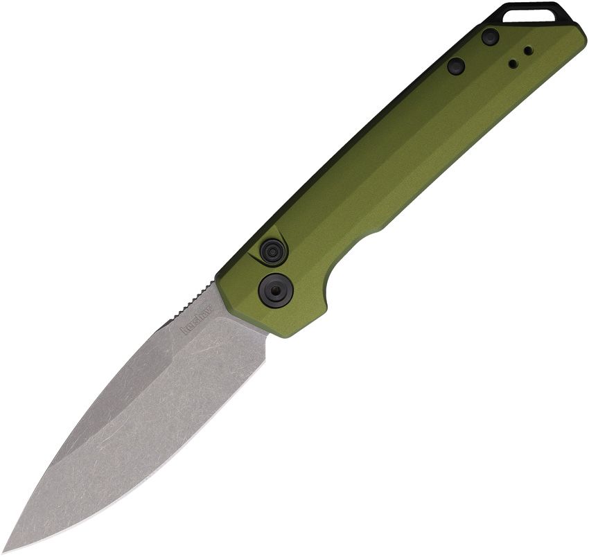 Auto Launch Iridium Olive Brand : Kershaw