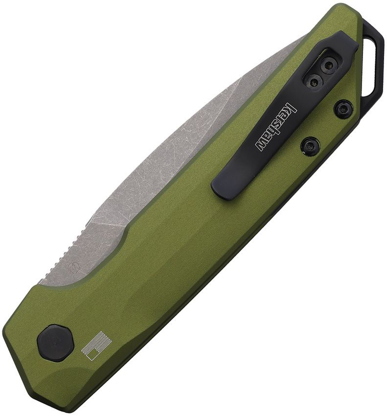 Auto Launch Iridium Olive Brand : Kershaw
