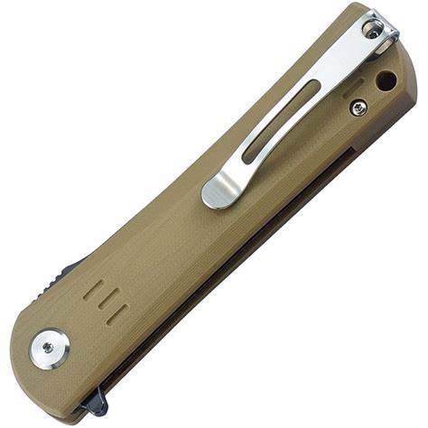 Kendo G10 Linerlock Beige Brand : Bestech Knives