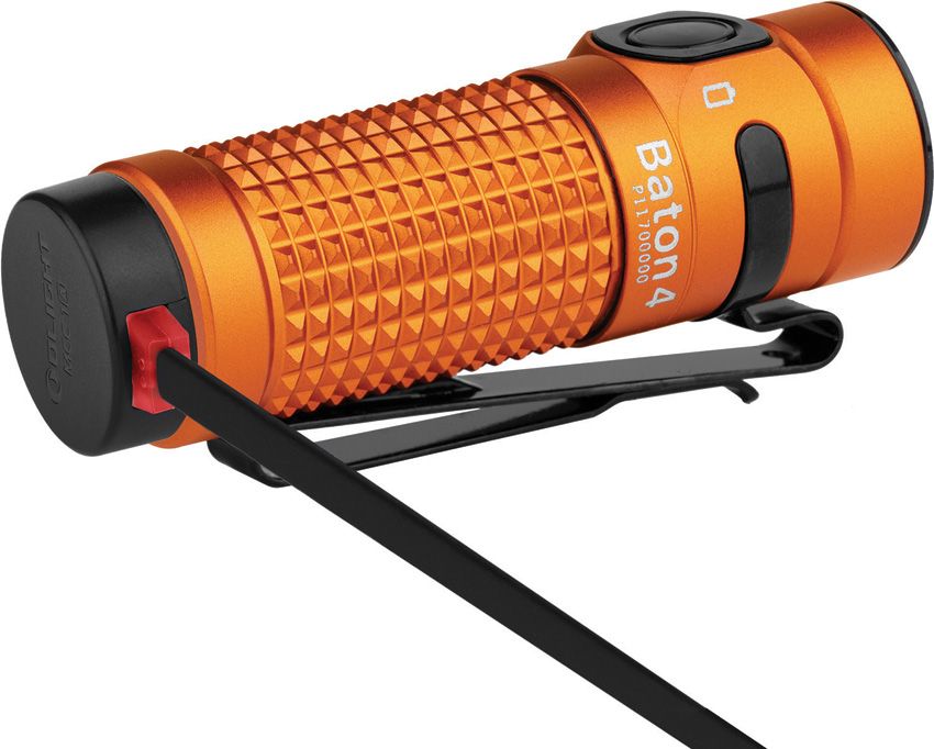 Baton 4 Flashlight Orange Brand : Olight Item Number: OLTBATON4OG