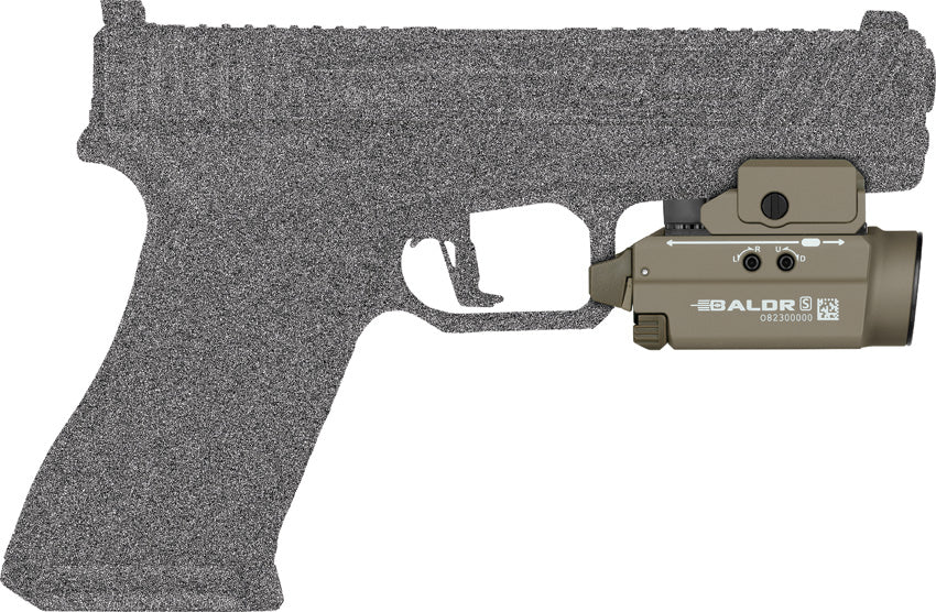 OLTBLDRSFLDKET -Olight Close Baldr S Tactical Light FDE