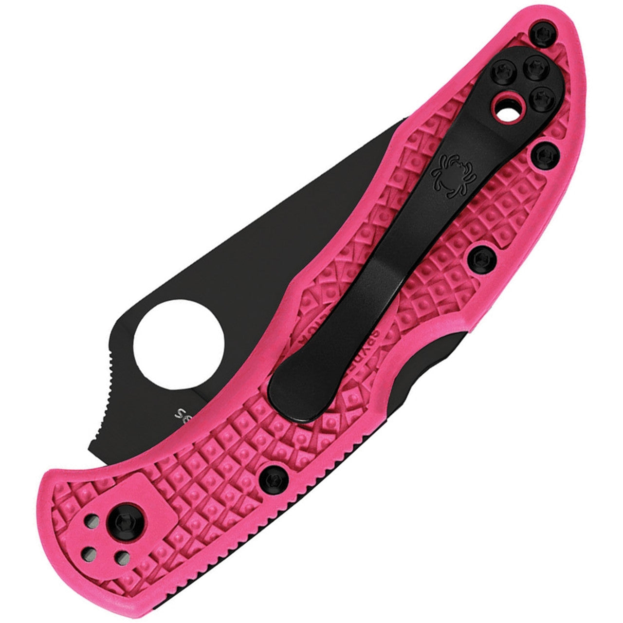 SPYDERCO Pink Heals Delica Lockback