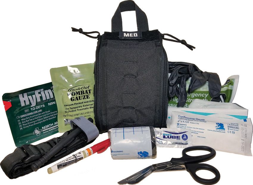 FA145BK - Elite First Aid  Patrol Trauma Kit Level 2 Blk