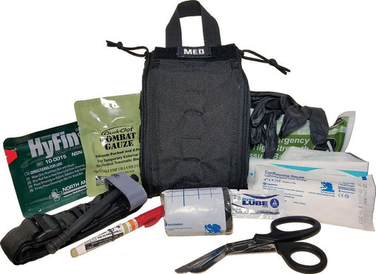 FA145BK - Elite First Aid  Patrol Trauma Kit Level 2 Blk