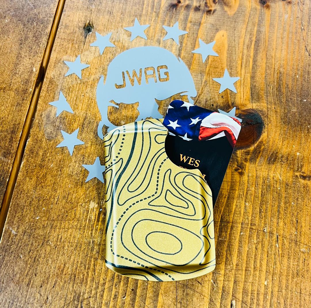 GOLD TOPO KYDEX WALLET