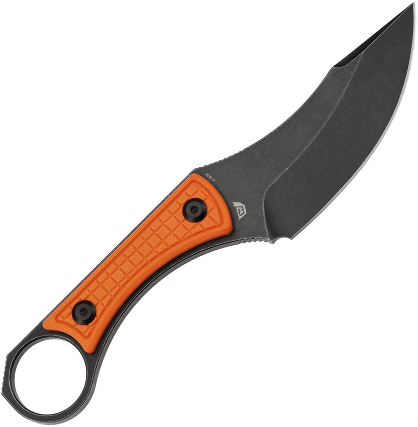KG004A10 -Kansept Knives   Niko Fixed Blade Org G10
