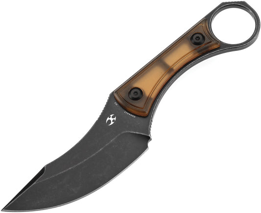 KG004A11 -Kansept Knives  Niko Fixed Blade Amber PEI