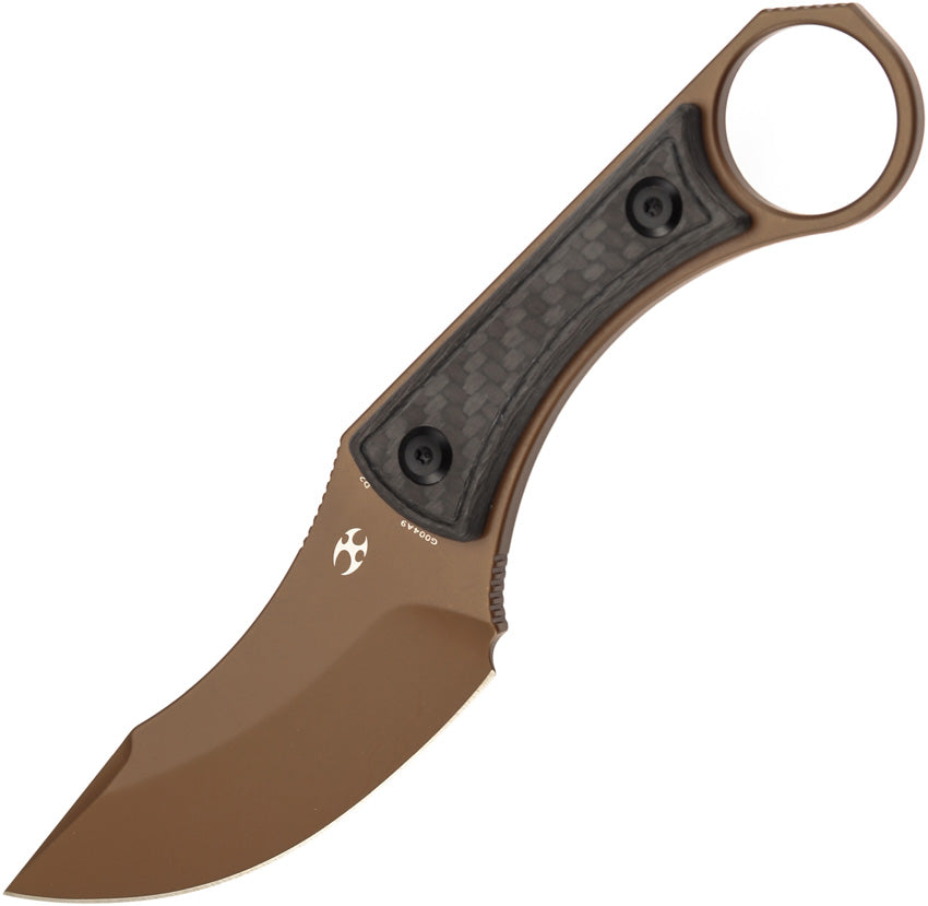 KG004A9 -Kansept Knives   Niko Fixed Blade Twill CF
