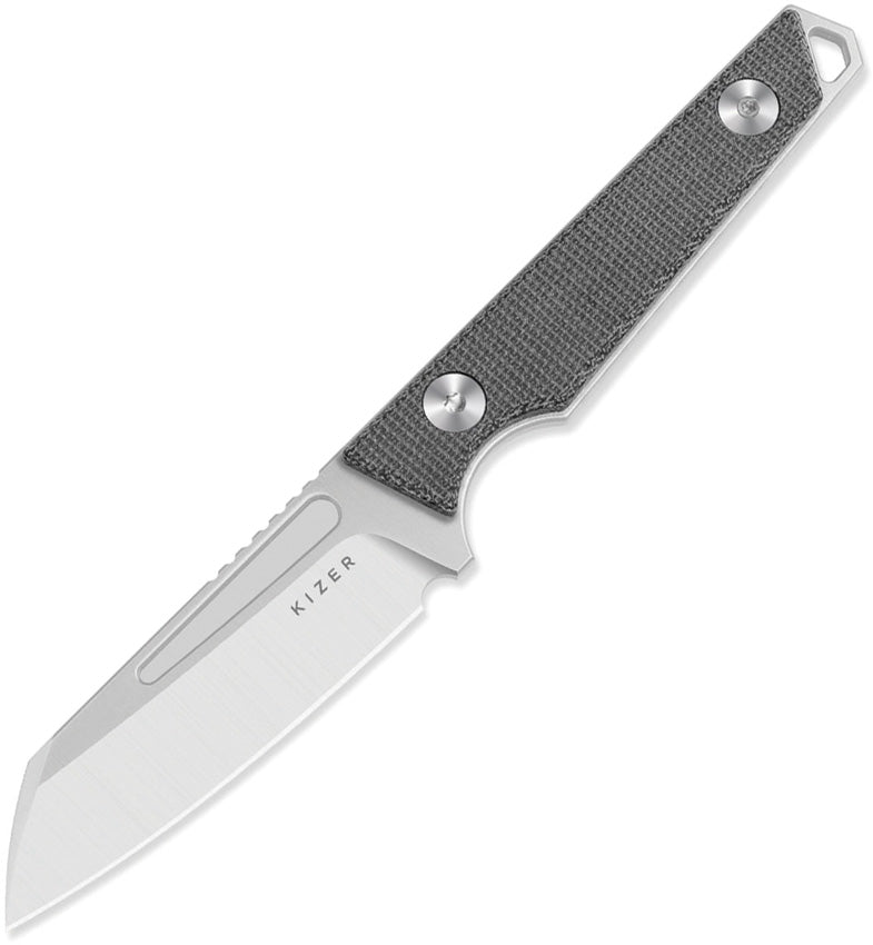 KI1079A3 -Kizer Cutlery  Close Phasmids Fixed Blade Green