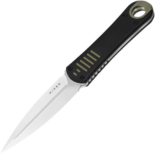 KI1083A2 -Kizer Cutlery   Hidden Agenda Fixed Blade