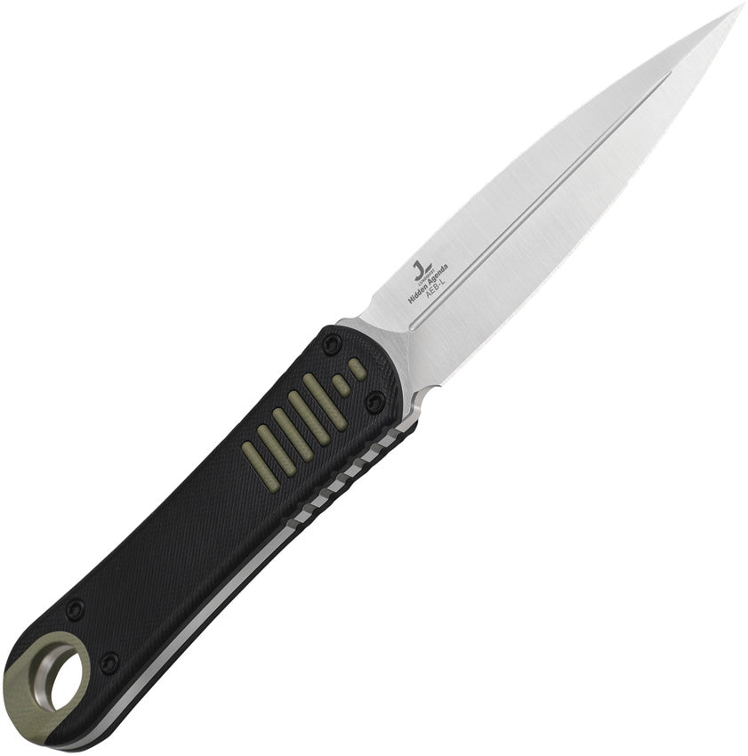 KI1083A2 -Kizer Cutlery   Hidden Agenda Fixed Blade
