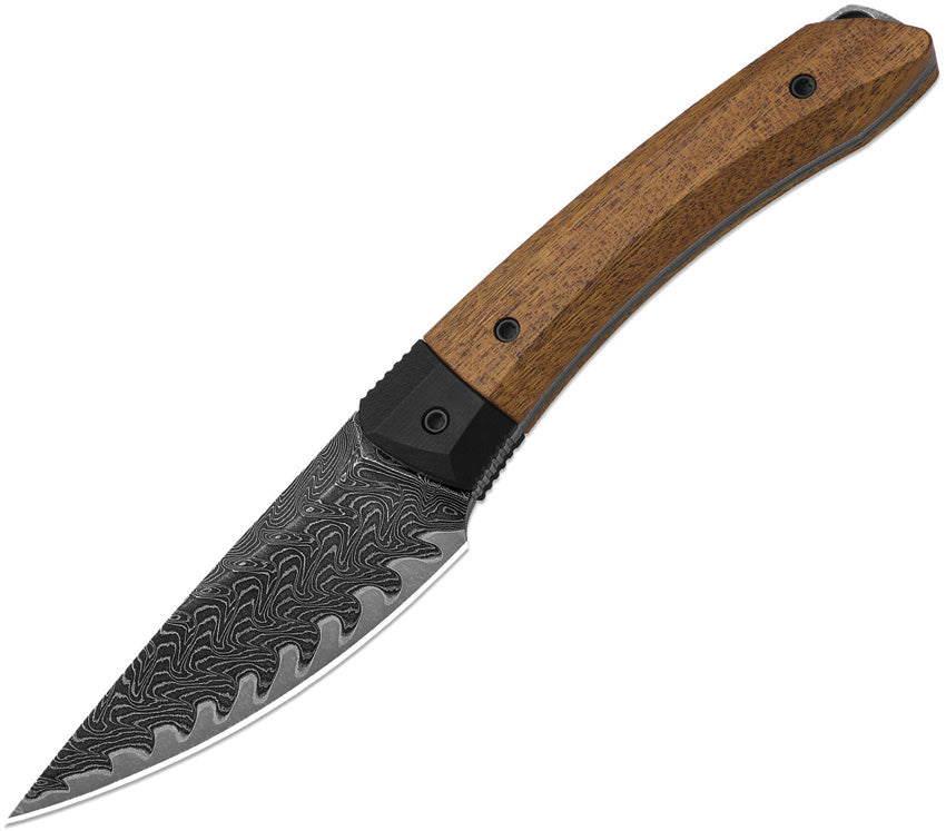 KI1124A1 -Kizer Cutlery   Momo Fix 3 Fixed Blade Wood