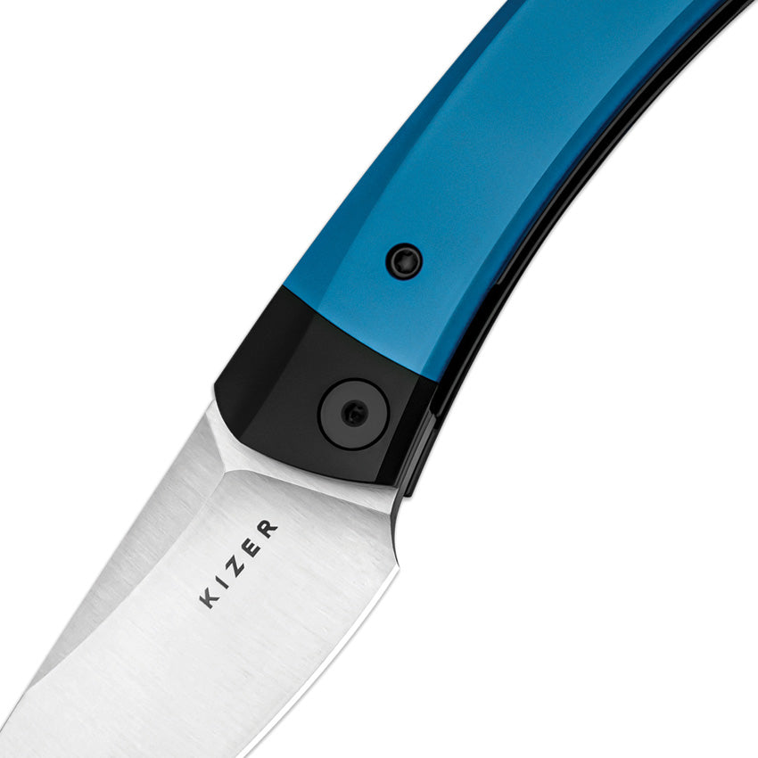 KIV3663C1 -Kizer Cutlery  Close Mini Momo Linerlock Blue Al