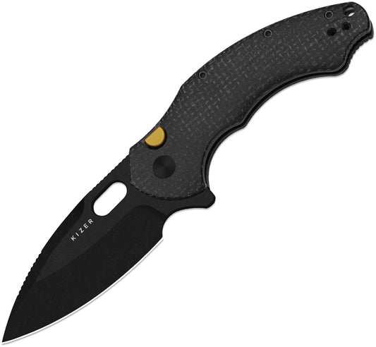 KIV4477BDA2 -Kizer Cutlery   Roach XL Button Linerlock