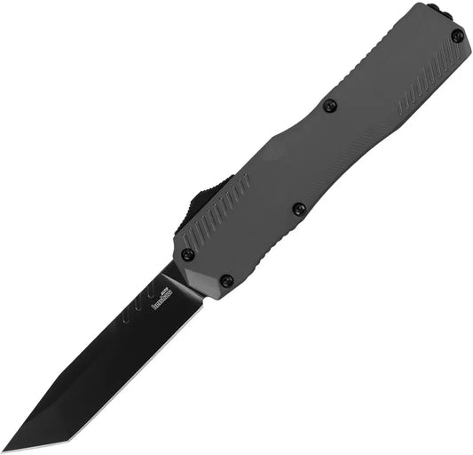 KS9000TGRYBLK -Kershaw  Close Auto Livewire OTF Tanto Gray