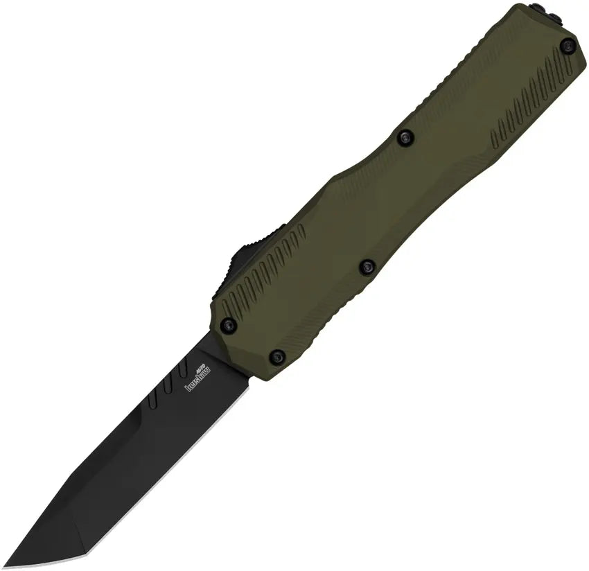 KS9000TOLBLK -Kershaw  Close Auto Livewire OTF Tanto Grn