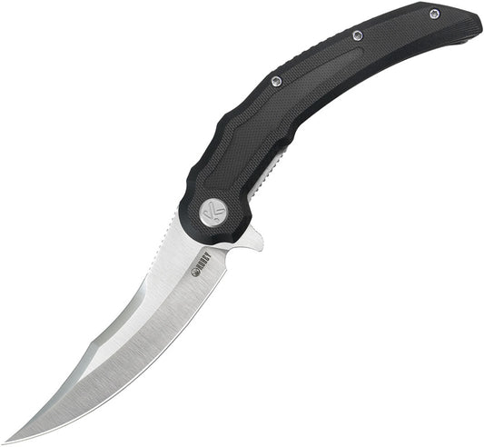 KUB346A -Kubey Wave Crest Linerlock Black G10