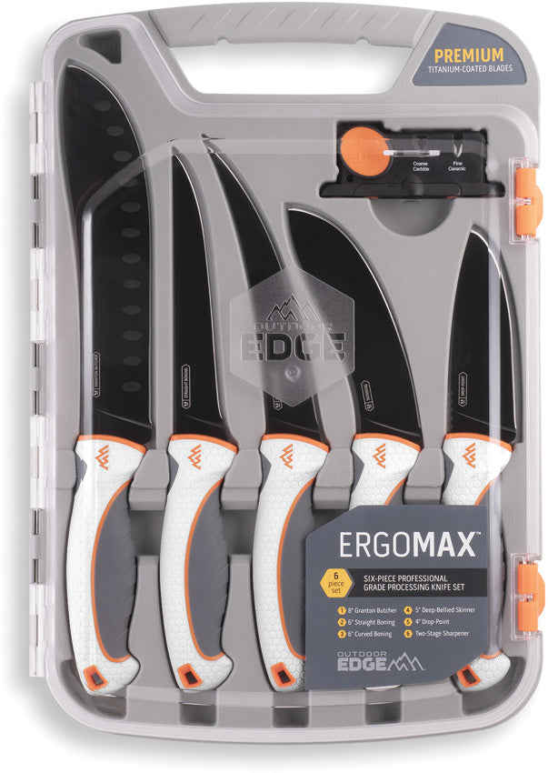 OEEM1 -Outdoor Edge  Close Ergo Max 6pc Processing Set