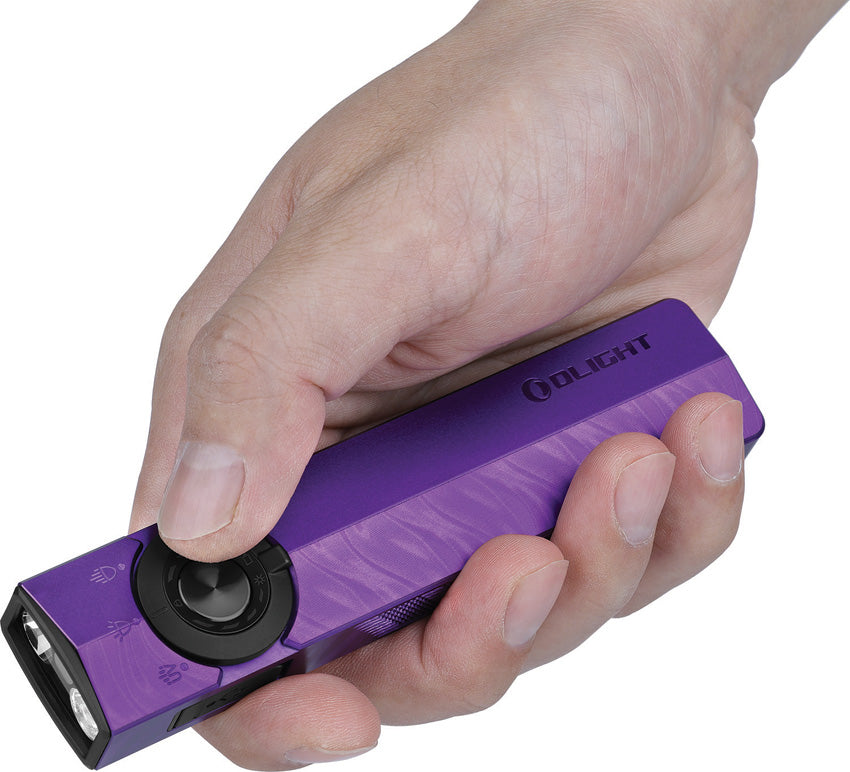 OLTARKPRO3RNVCW -Olight   ArkPro Flashlight Violet CW
