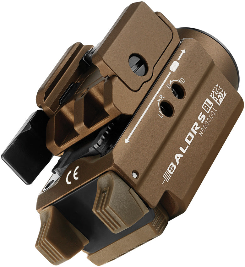 OLTBLDRSBLDT -Olight  Close Baldr S Tactical Light Tan
