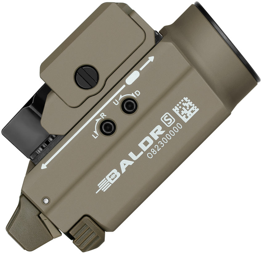 OLTBLDRSFLDKET -Olight  Close Baldr S Tactical Light FDE