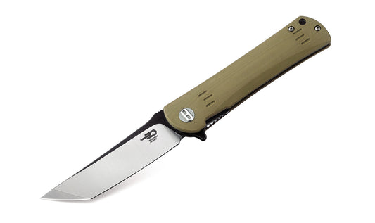 Kendo G10 Linerlock Beige Brand : Bestech Knives