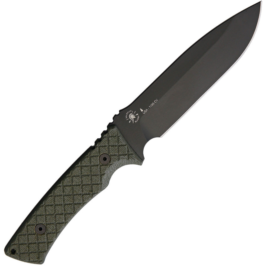 SBSL003BKGR -Spartan Blades  Damysus Fixed Blade Green
