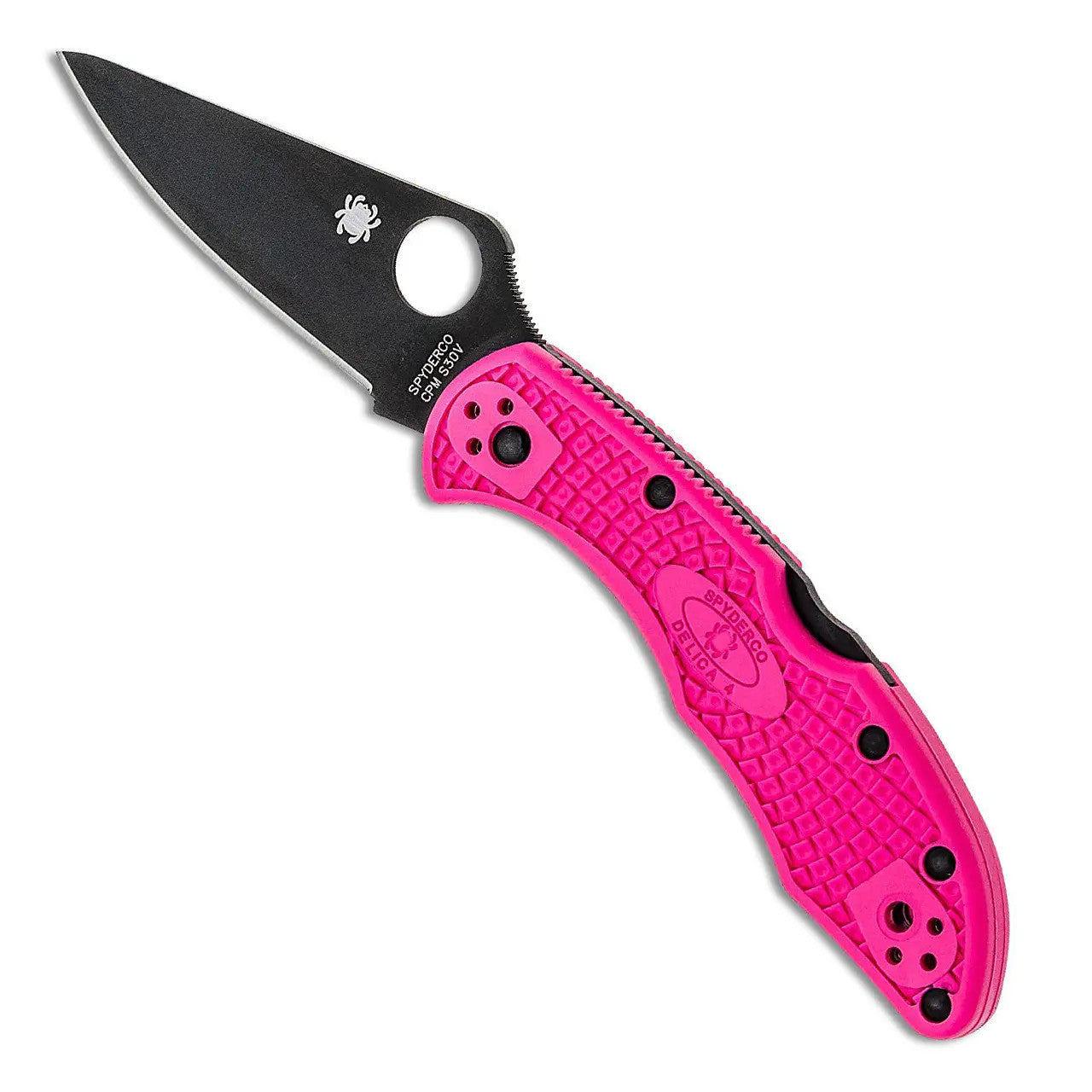 SPYDERCO Pink Heals Delica Lockback