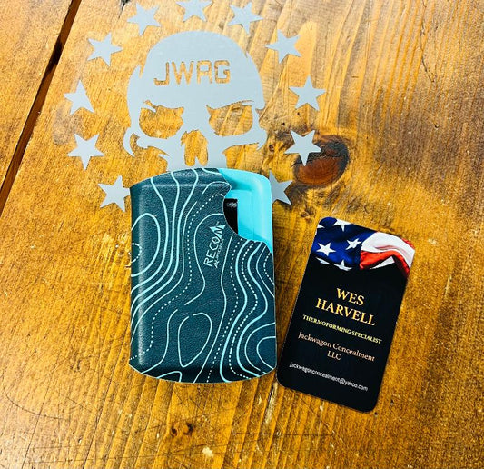Tiffany Blue topo kydex wallet