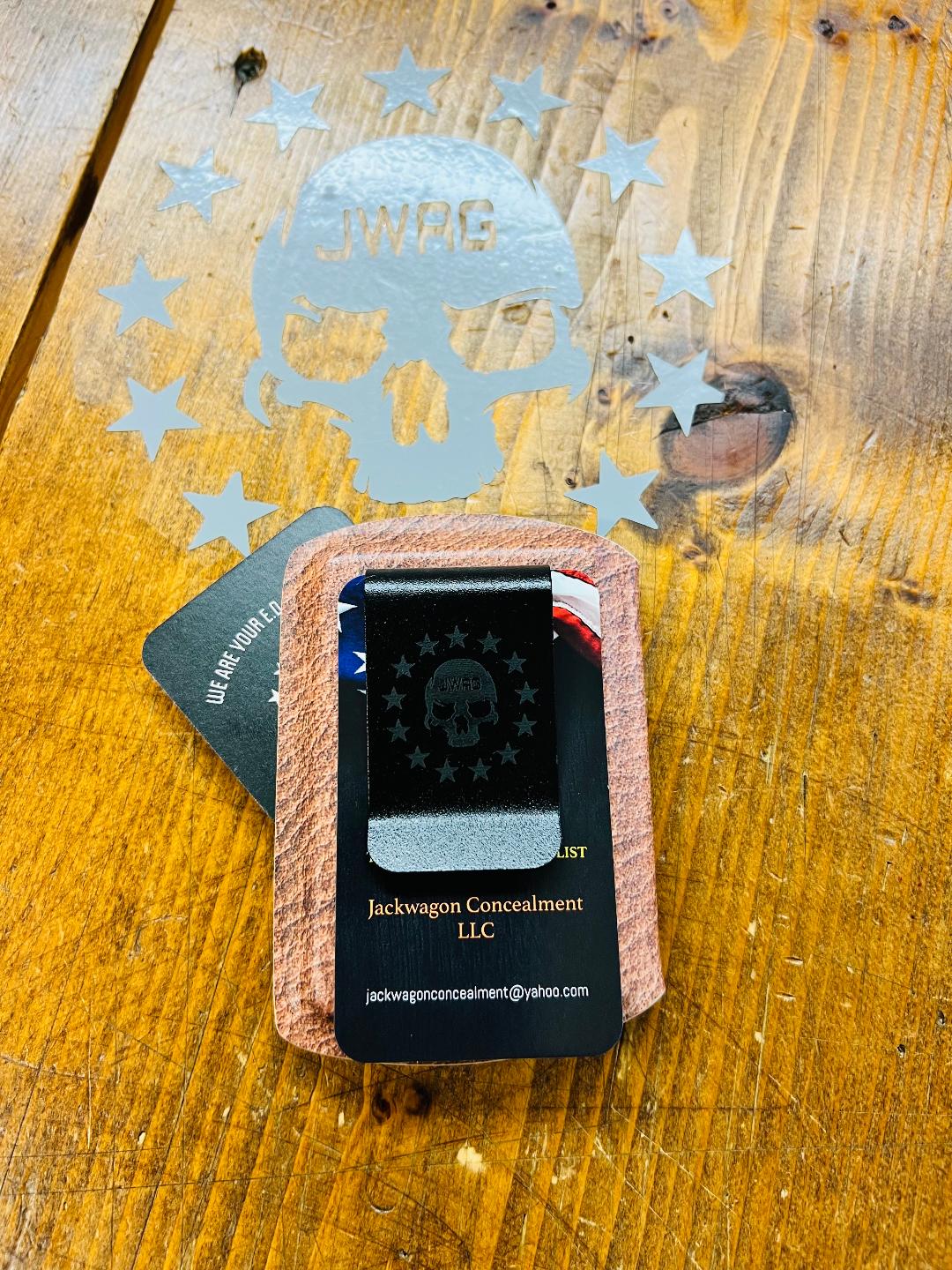 Leather Graphic Kydex Wallet