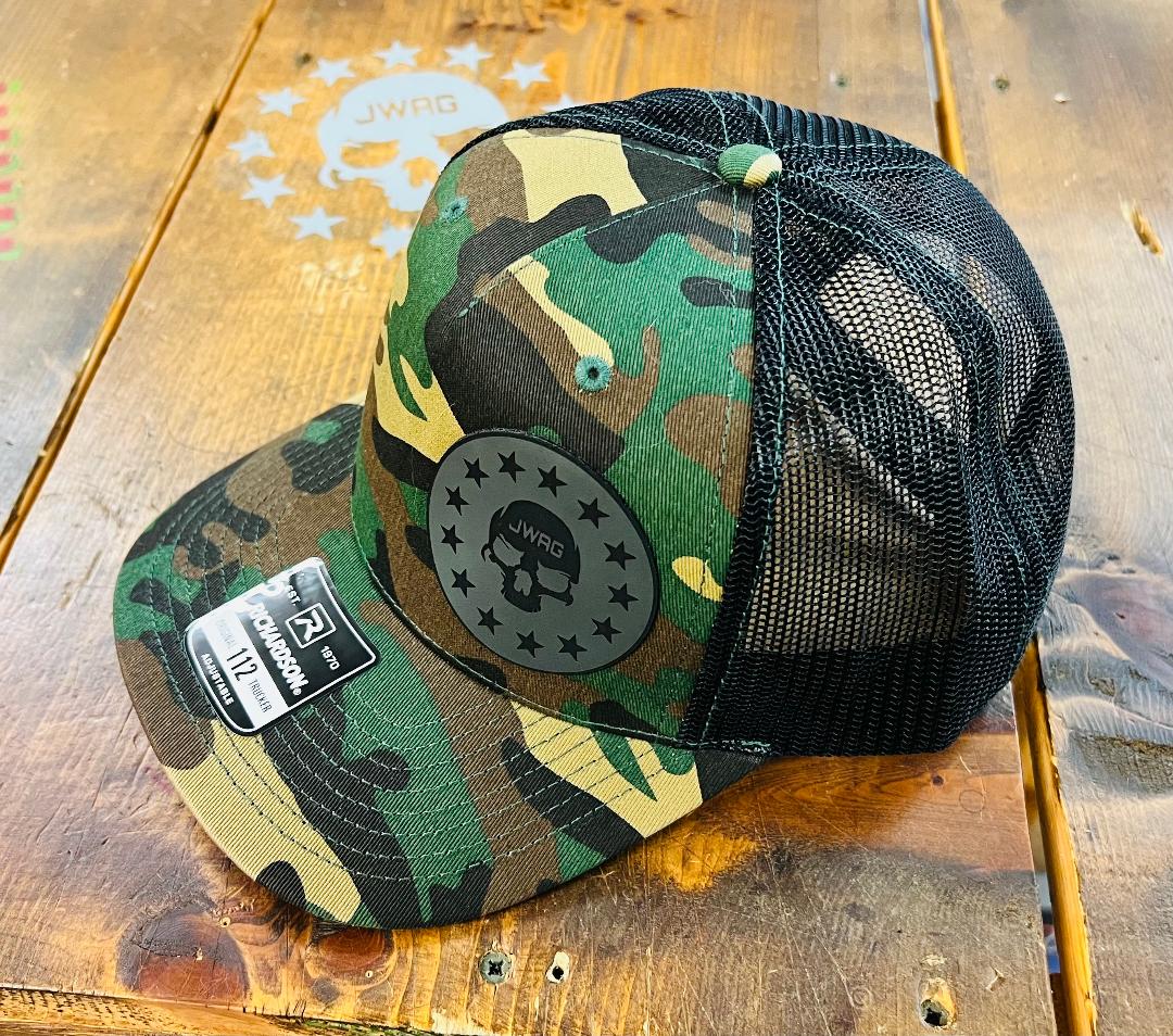 WOODLAND CAMO / BLACK