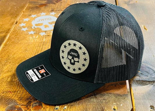 BLACK / BLACK RICHARDSON 112 TRUCKER HAT