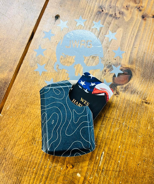 BLACK / TAN TOPO KYDEX WALLET